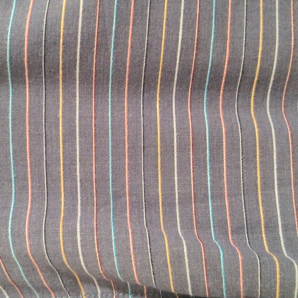 Men's Retrofit Brand striped short-sleeved button up size Medium - Picture 4 of 4